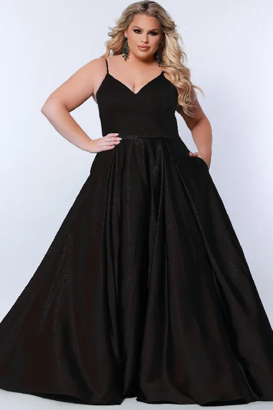 Sydneys Closet SC7363 Long Plus Size Prom Dress