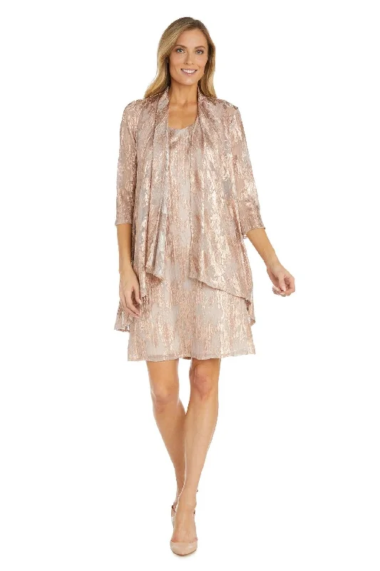 R&M Richards 1180 Short Mother of the Bride Jacket Dress