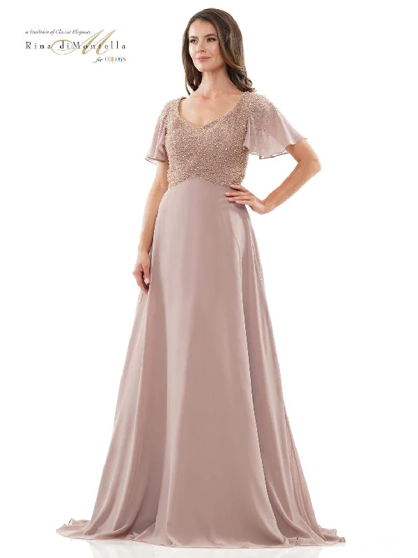 Rina di Montella RD2907 Long Mother of the Bride Formal Dress