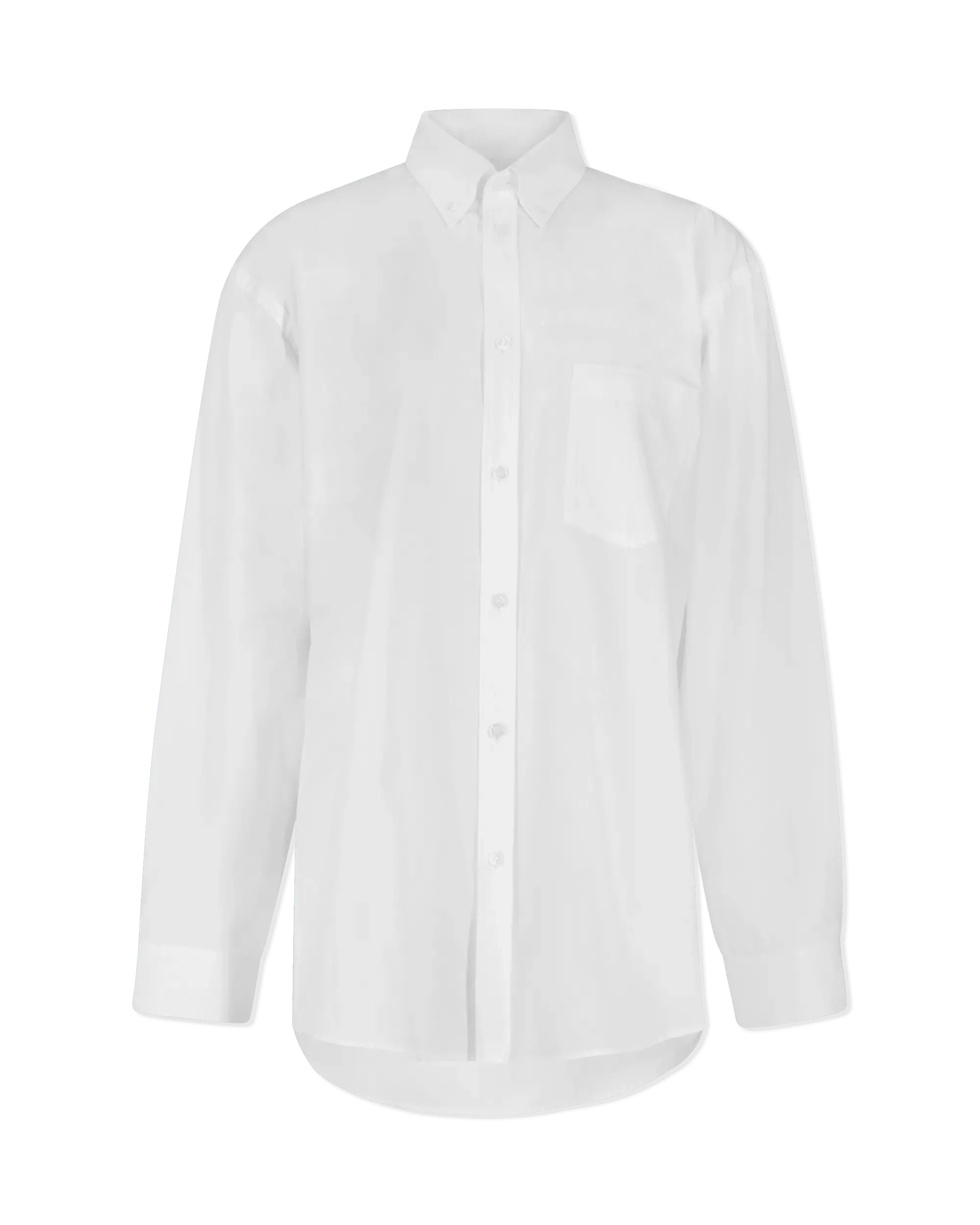 Poplin Oversized Dress Shirt