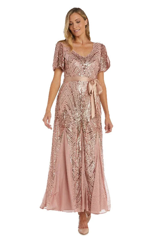 R&M Richards 9989 Long Mother of the Bride Formal Dress