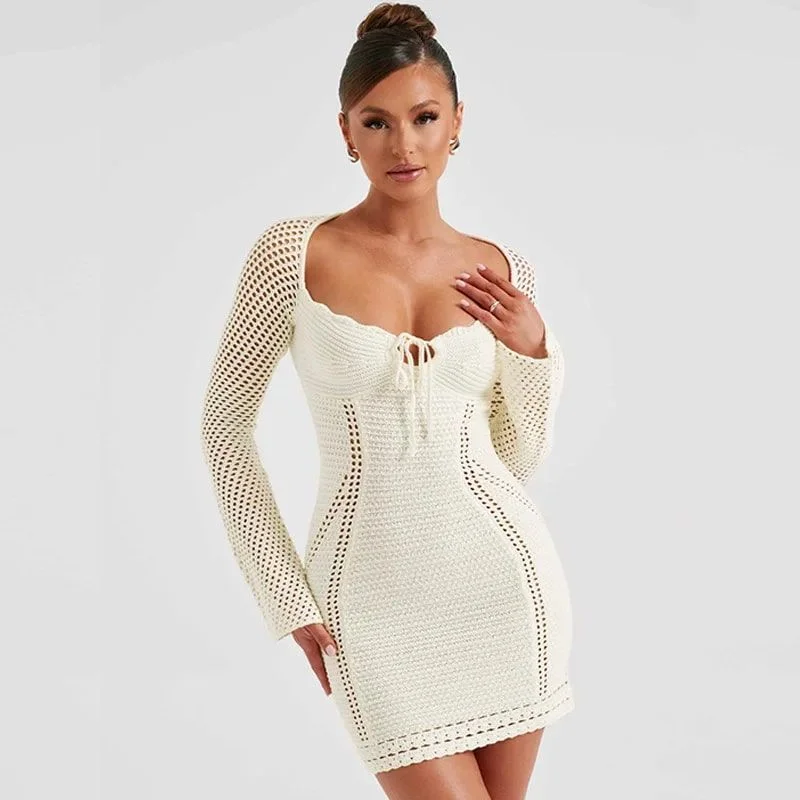 Knitting Slim Bodycon Dress