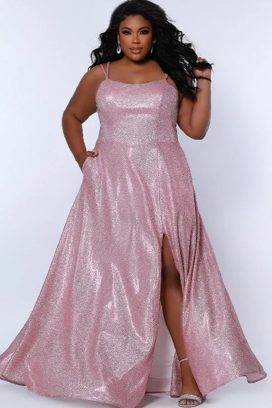 Sydneys Closet SC7349 Plus Size Long Formal Prom Dress