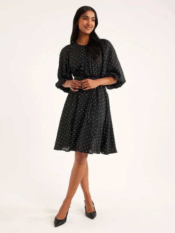 Addison Spot Dress