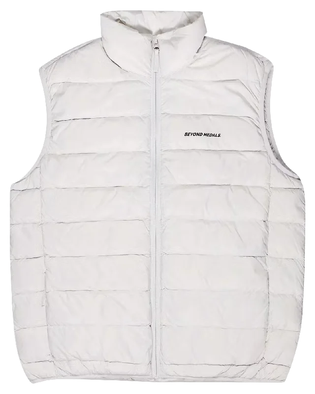 Beyond Medals Packable Down Vest - Off White