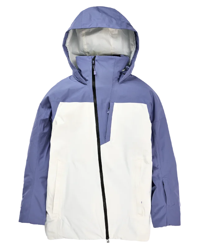 Burton Women's Pillowline Gore-Tex 2L Snow Jacket - Slate Blue/Stout White