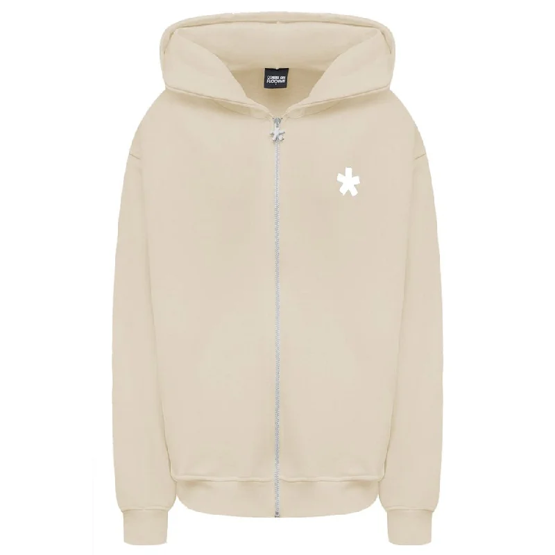 Comme Des Fuckdown Beige Cotton Sweater