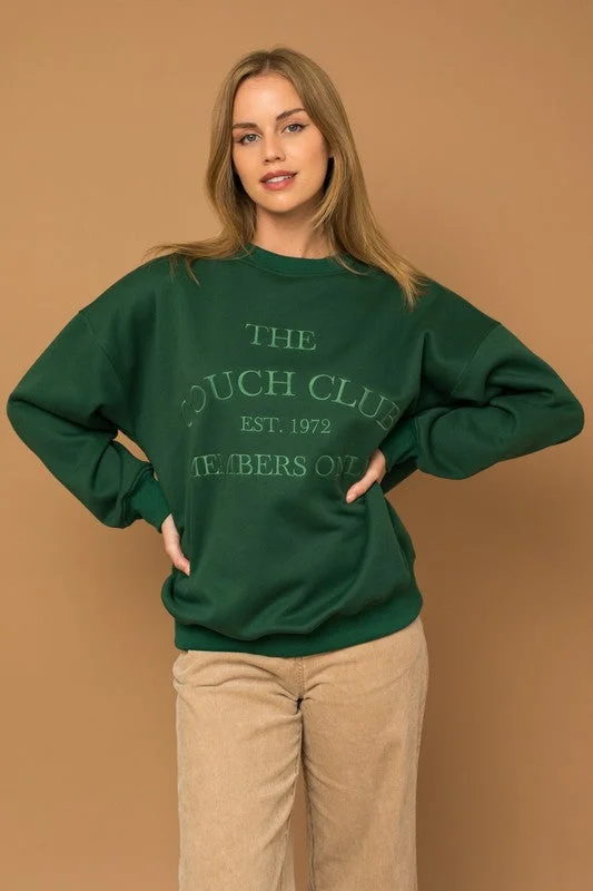 Couch Club Sweatshirt - Hunter Green