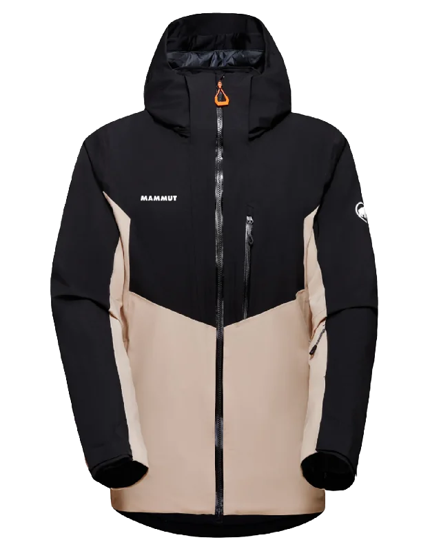 Mammut Stoney Hs Thermo Snow Jacket - Savannah / Black