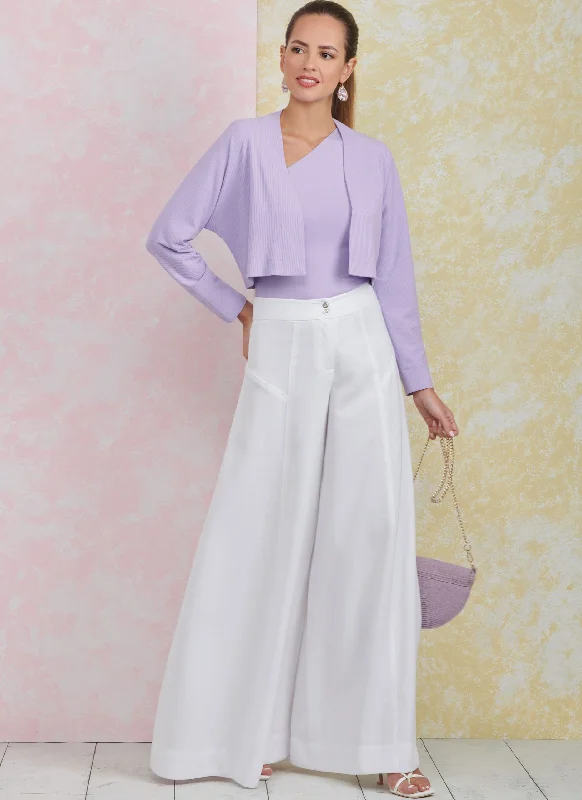 Simplicity Trousers, Shrug & Top S9925