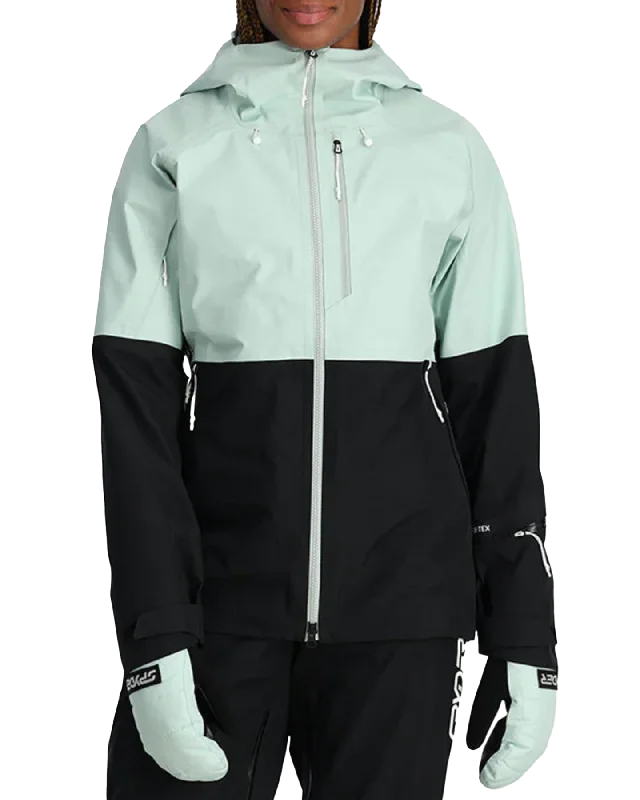 Spyder Women's Solitaire Gtx Shell Jacket - Wintergreen