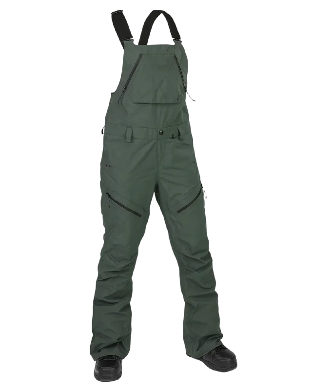 Volcom Elm Stretch Gore Bib Overall - Eucalyptus