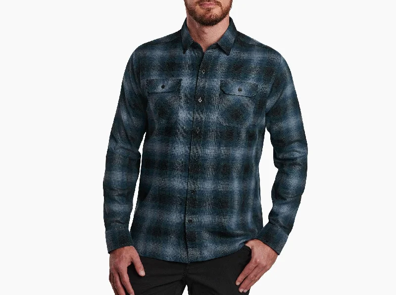 Dillingr Flannel Long Sleeve Flannel - Mystic MIdnight