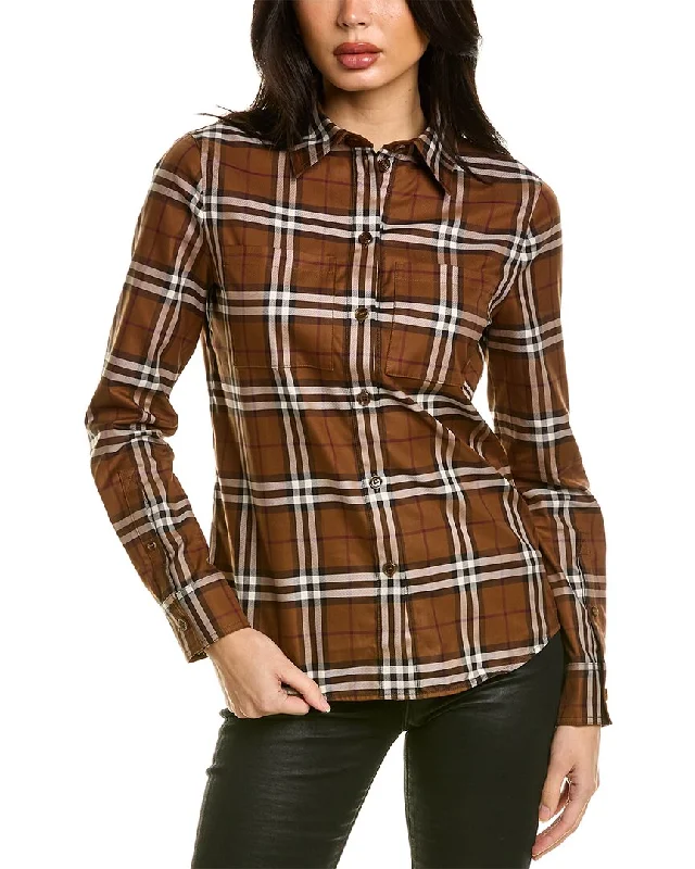 Burberry Check Woven Shirt