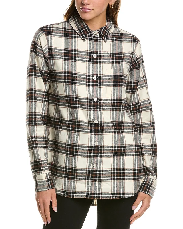 Chaser Plaid Flannel Jackson Button-Down Shirt