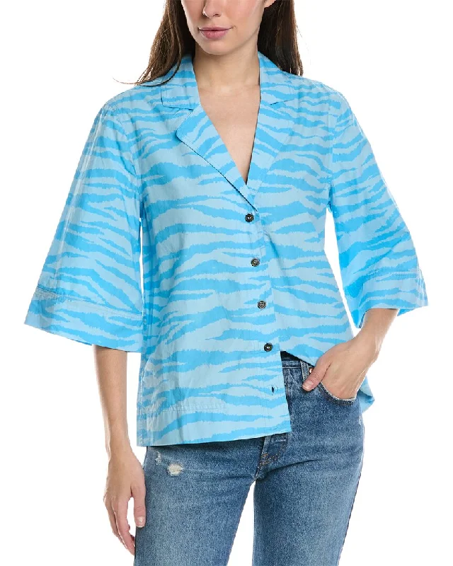 GANNI 3-Sleeve Shirt