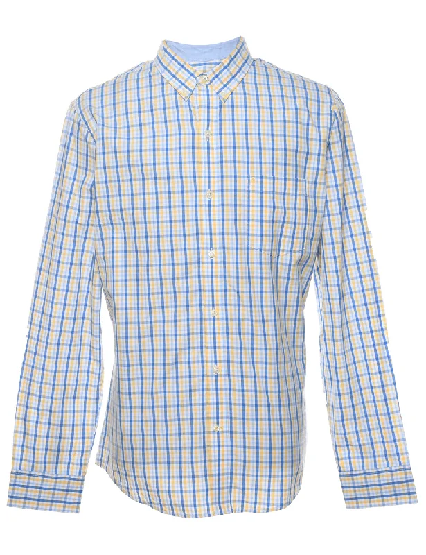 Izod Checked Shirt - L