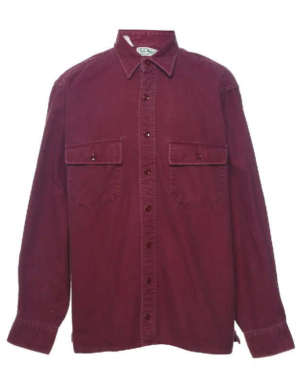 L.L. Bean Flannel Shirt - L