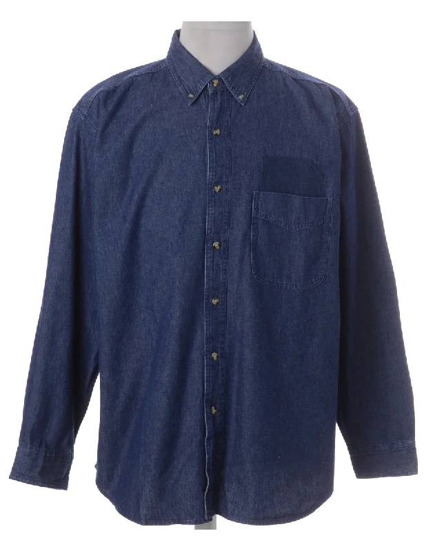 Label Callum Denim Double Pocket Shirt