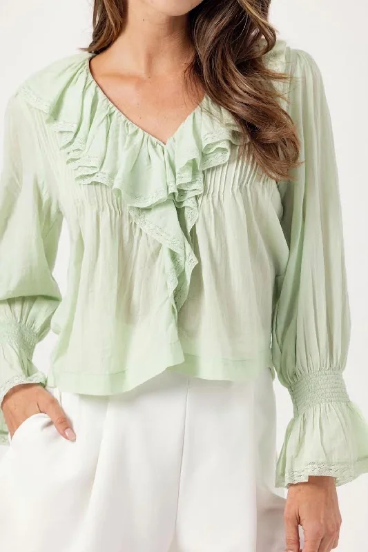 Ophilia Shirt In Mint