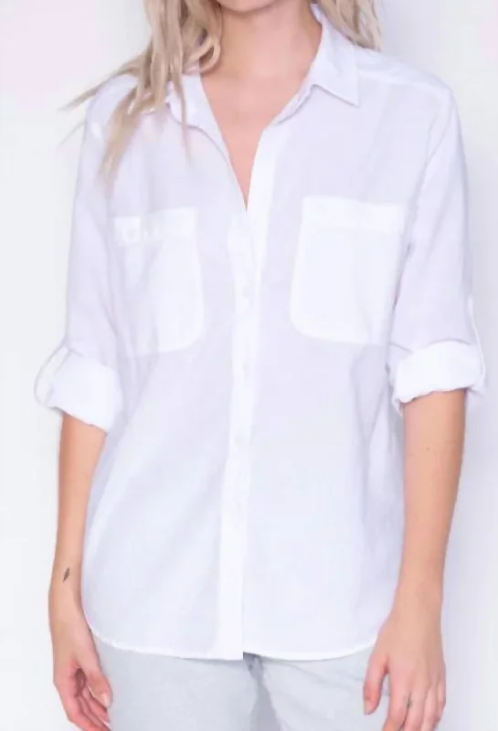 Safari Shirt In White