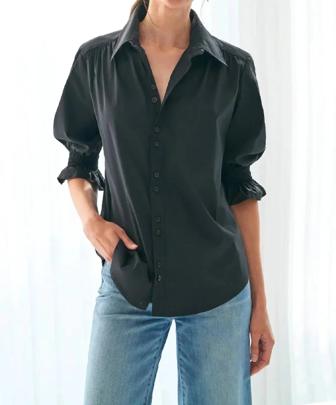 Sirena Shirt In Black