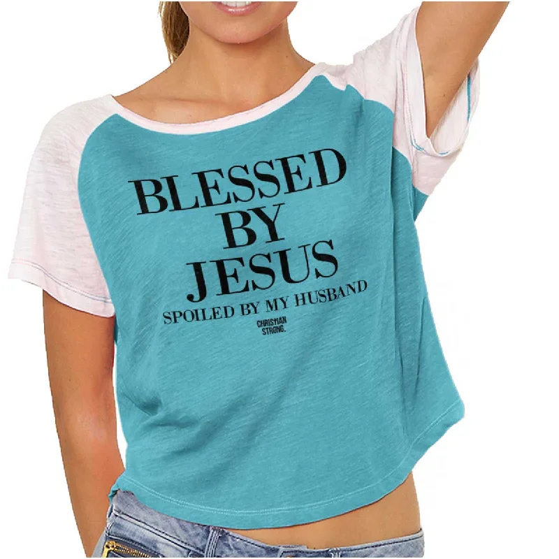 Blessed by Jesus Vintage T Shirts