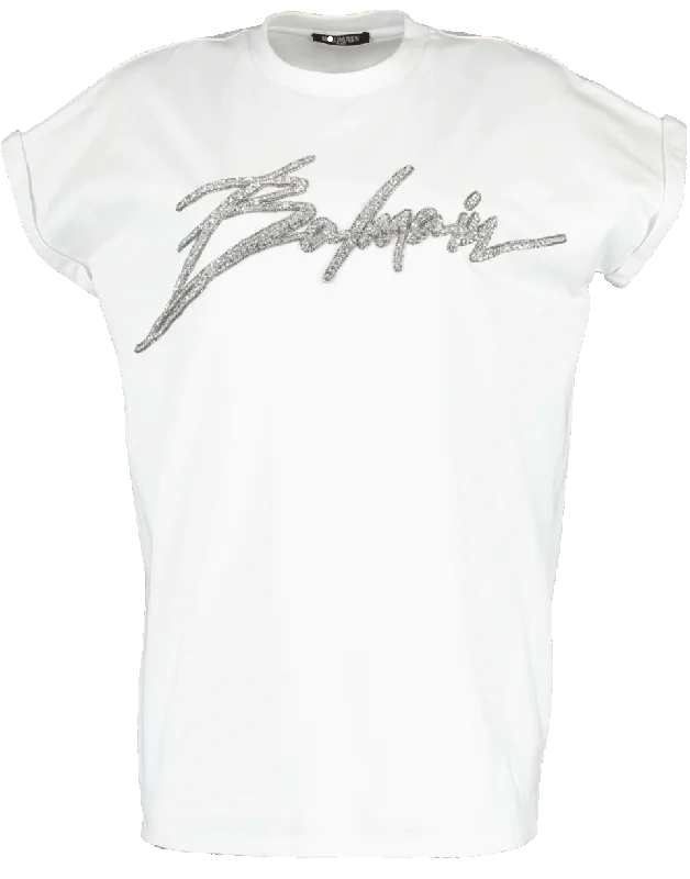 Embroidered Signature T-Shirt