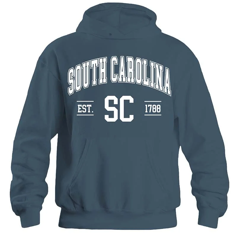 South Carolina Established Hoodie in Airforce Blue