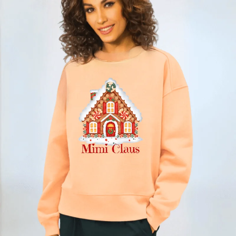 Apricot Grandma Christmas Sweatshirt Made in USA