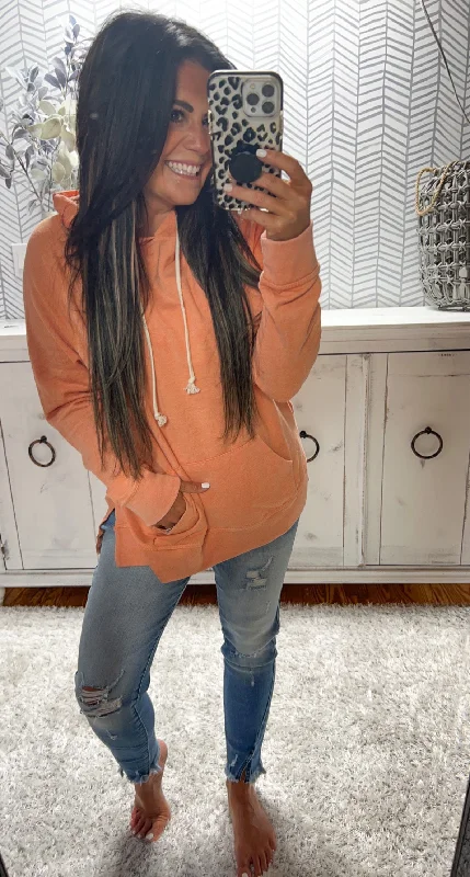 Berkley Coral Boyfriend Hoodie