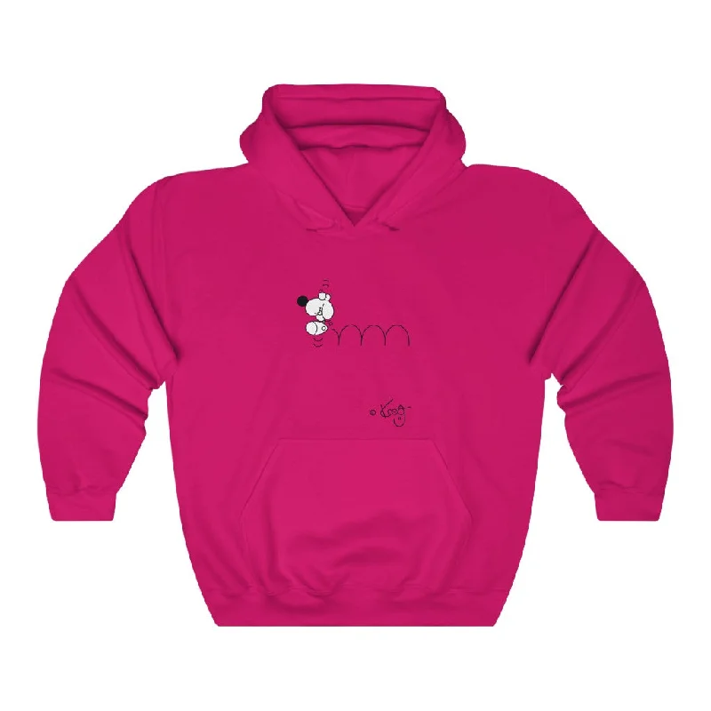 Bouncing Doggy,Unisex Heavy Blend™ Hooded Sweatshirt