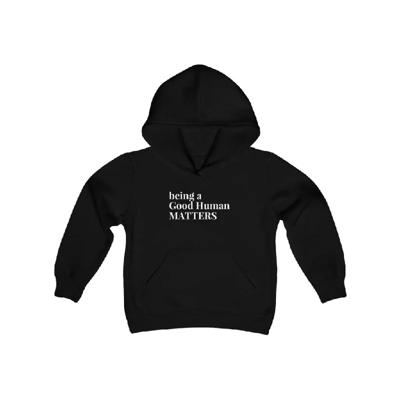 Good Human Youth Hoodie