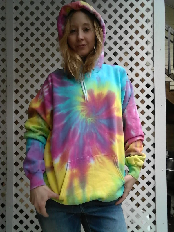 Pastel Dominant Rainbow Hoodie