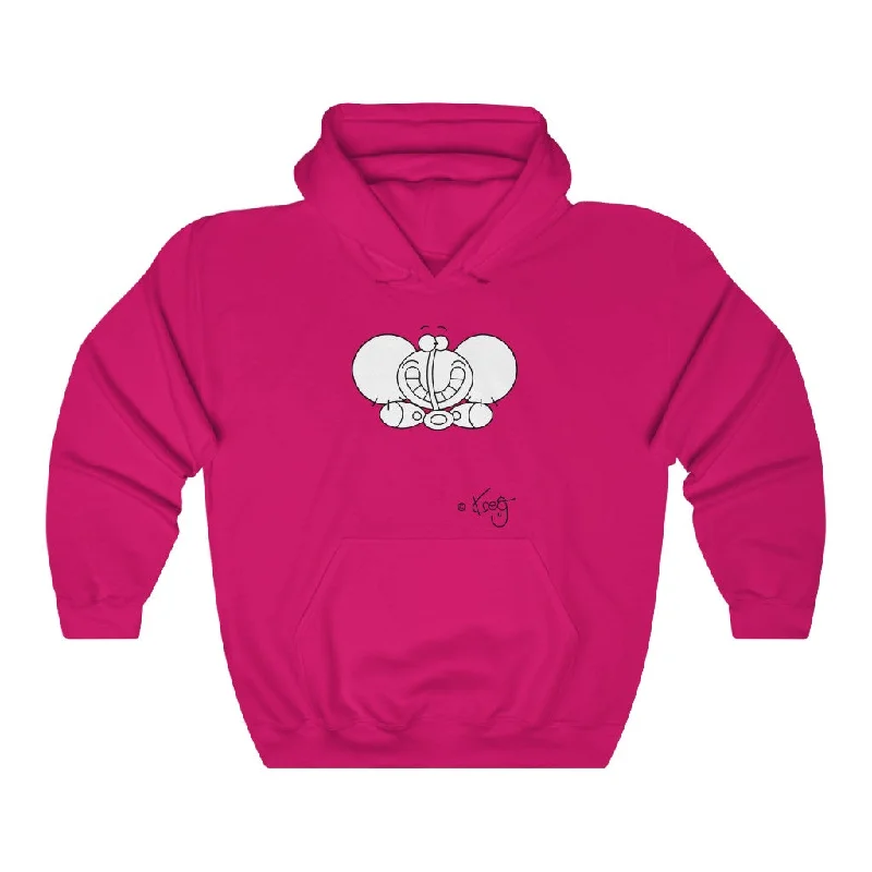 Smile Elephant,Unisex Heavy Blend™ Hooded Sweatshirt