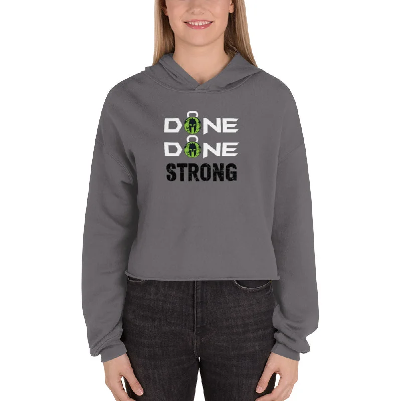 Strong Crop Hoodie